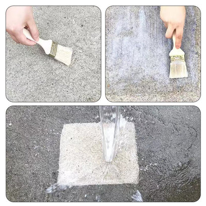 1KG Onzichtbare, sterk hechtende, waterdichte kit met kwast