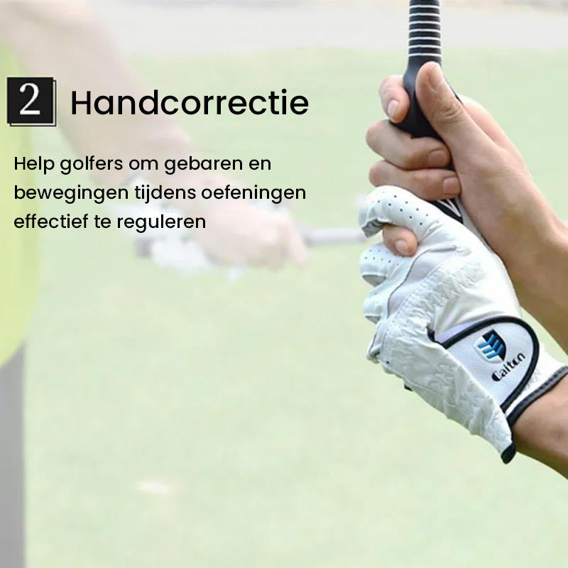 Trainingshulpmiddel voor golfgrip