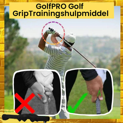 Trainingshulpmiddel voor golfgrip