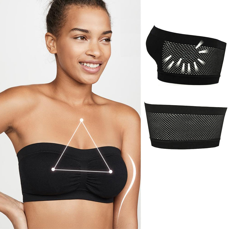 Ademende mesh anti-blootgestelde tube top