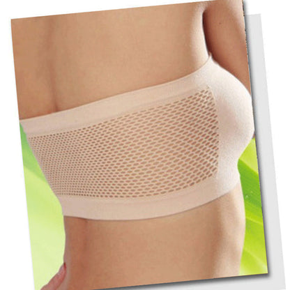 Ademende mesh anti-blootgestelde tube top