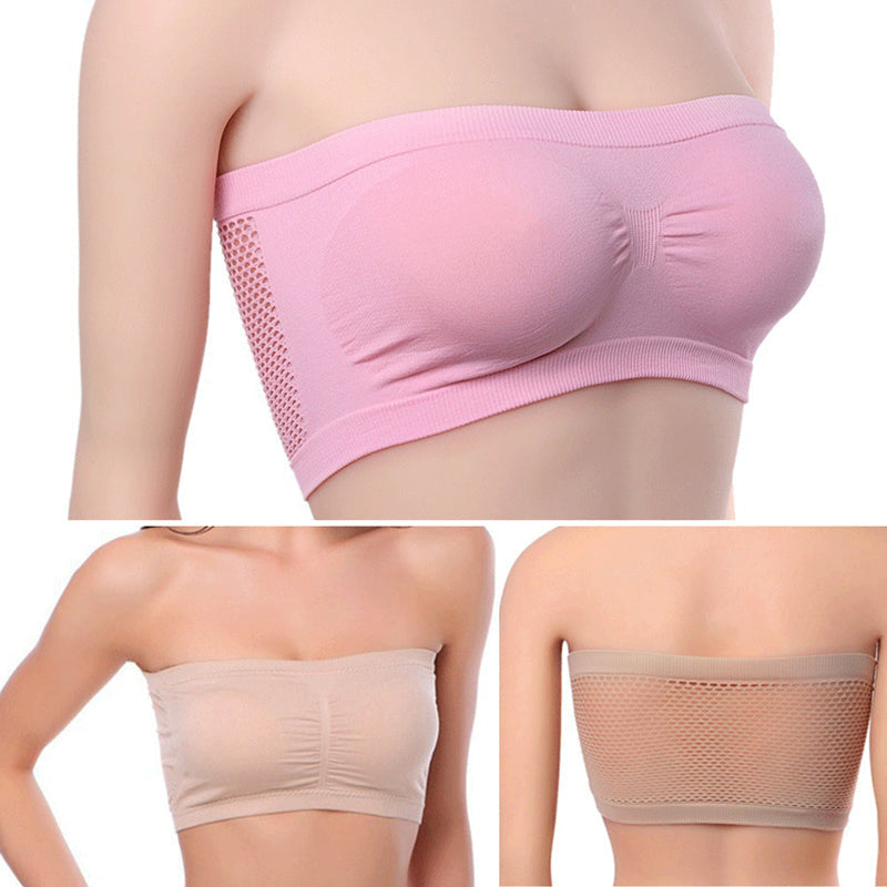 Ademende mesh anti-blootgestelde tube top