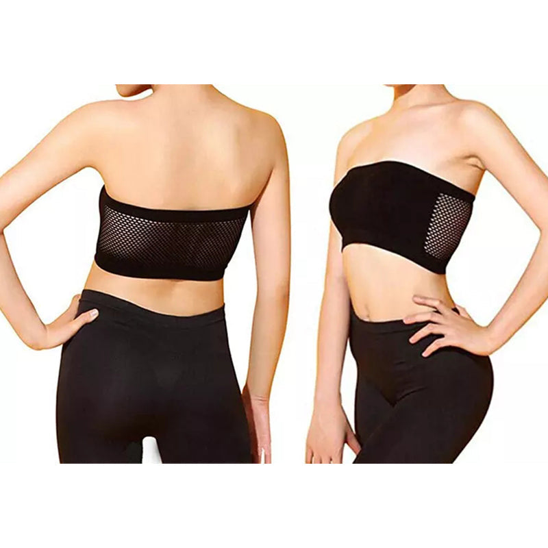 Ademende mesh anti-blootgestelde tube top