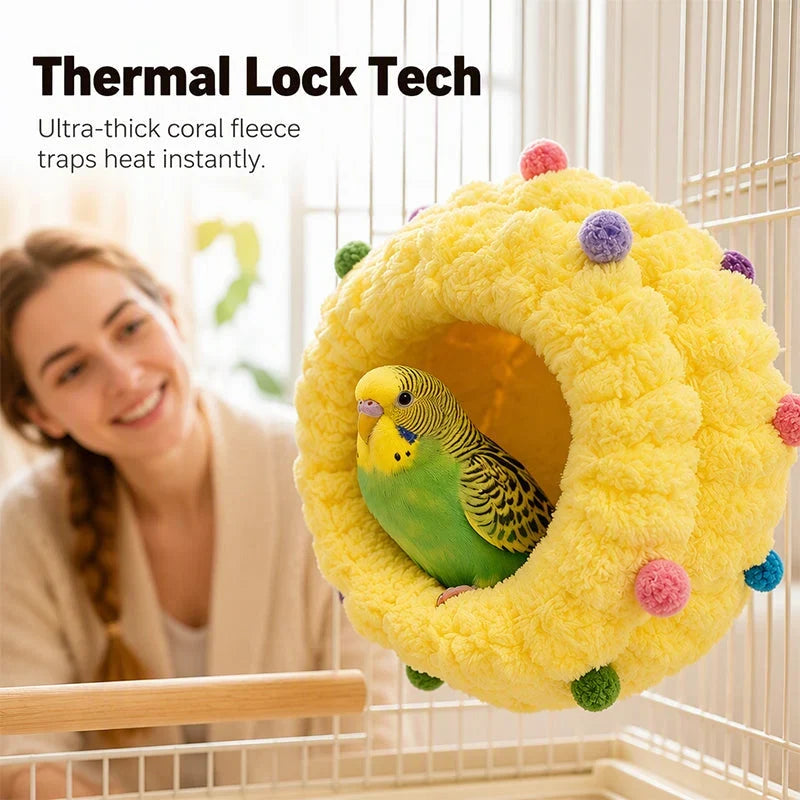 Koraal Fleece Hangmat – Knuffel, Verzacht, Verblijdt