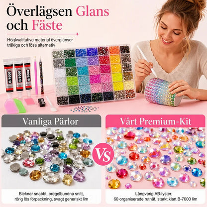 Crystal Art Set — Ontketen Glamorieuze Creativiteit