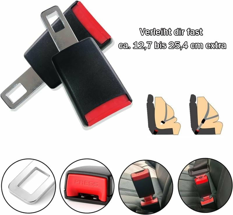 ComfortCruze – Veiligheidsgordelverlenger | 1+1 GRATIS