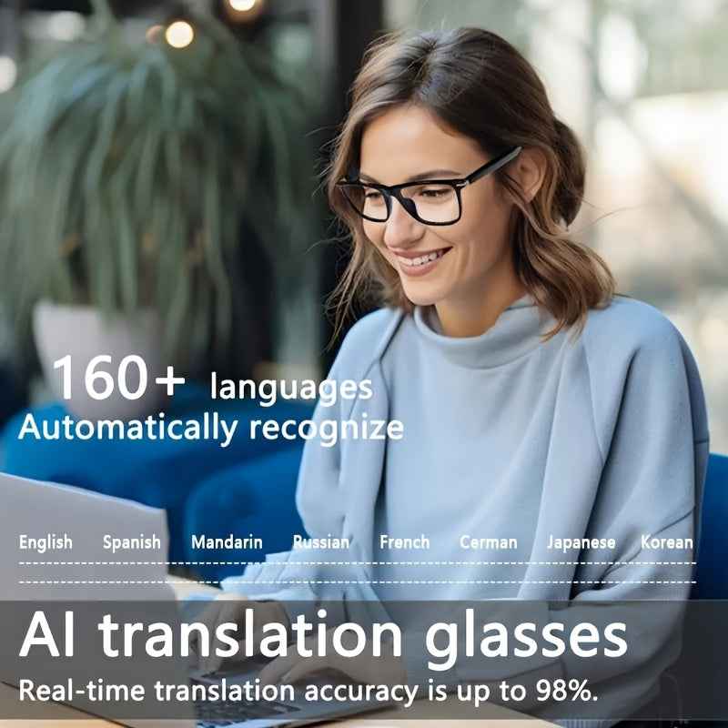 AI Intelligente Vertaalbril – Spreek Vrijelijk Overal