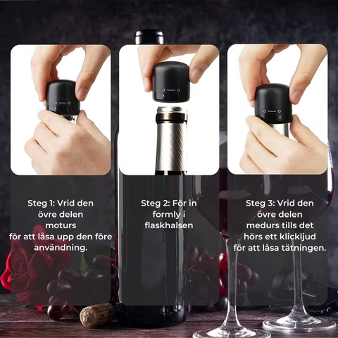 VinoGuard – Wijn Vershouder | 1+1 GRATIS