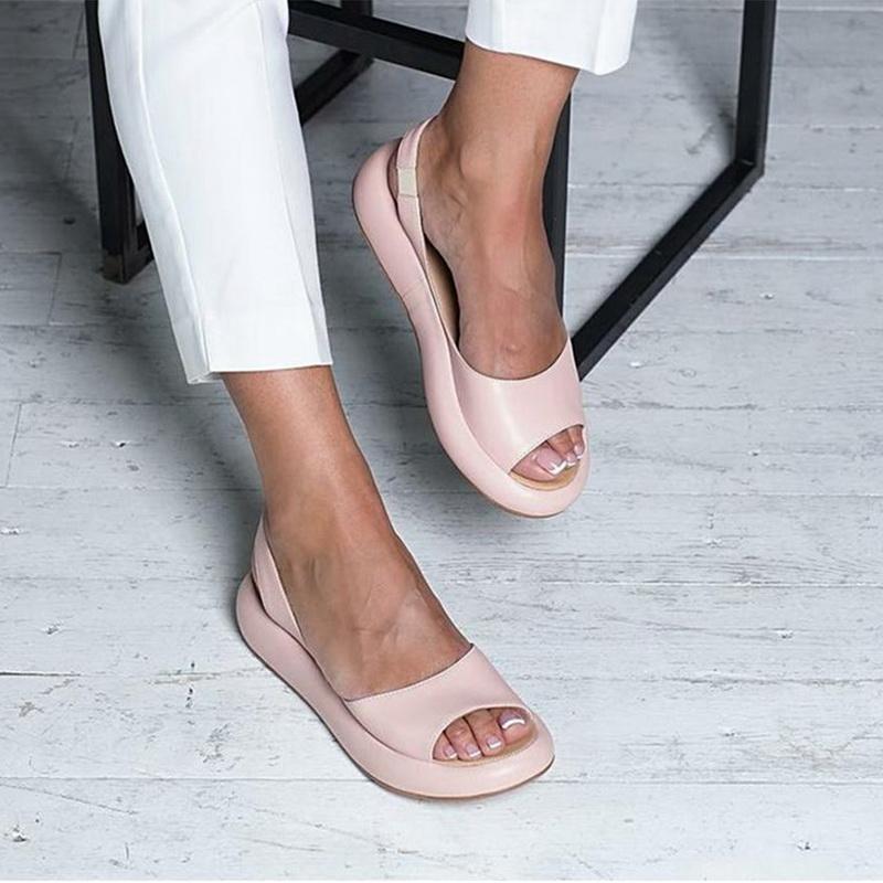 Lina – Dames Plateausandalen met Antislipzool