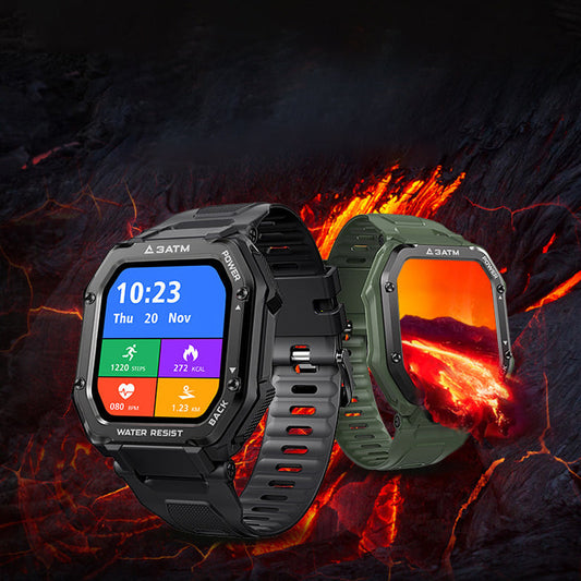 Outdoor waterdicht anti-collision Slim Horloge