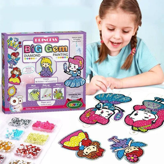 Grote Gem Diamant Schilderen Stickers voor Kinderen