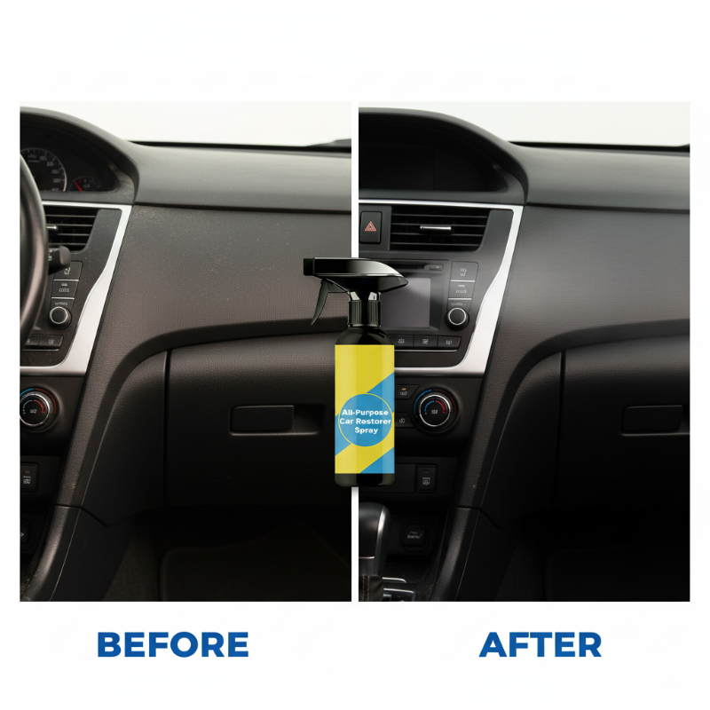 RadiantRide Interieur Vernieuwingsspray 120ml – Bescherming, Glans, Sprankeling