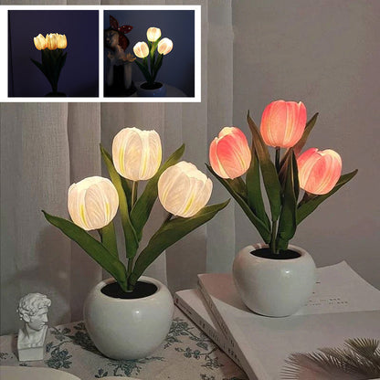 BloomGlow – Lichtgevende Tulpenlamp | 50% KORTING