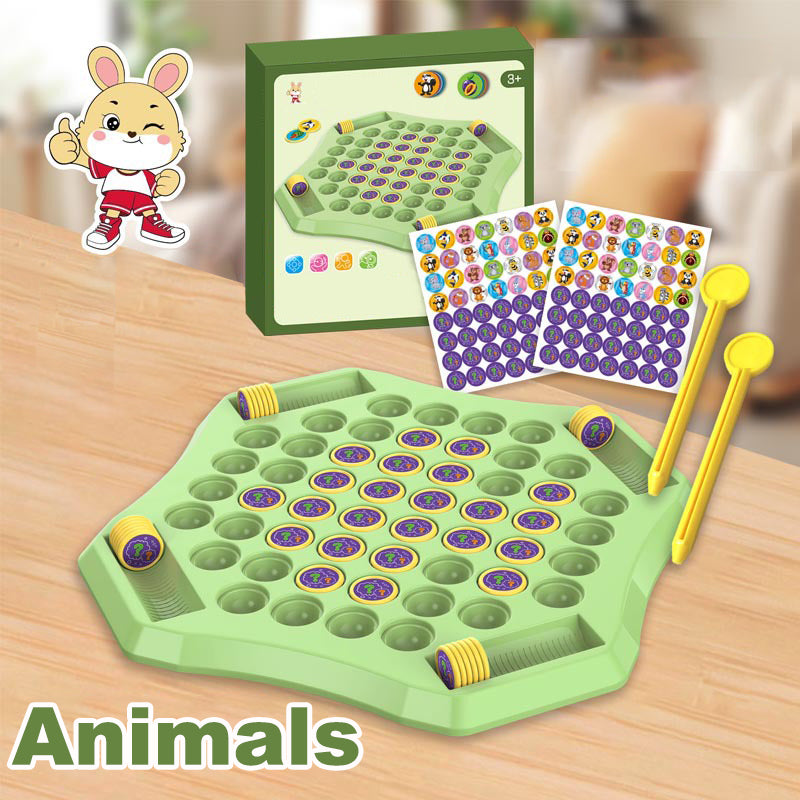 AnimalCheckers™ – Leerzaam Dierenspel Plezier  | 1+1 GRATIS