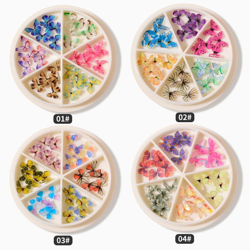 Driedimensionale acryl mini vlinder（30 stuks）