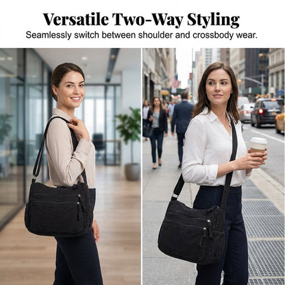Sally — Casual Canvas Tas | 50% KORTING