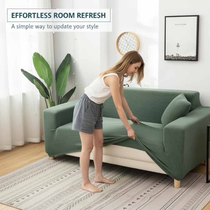 SofaShield — Stretch-Sofahoes | 50% KORTING