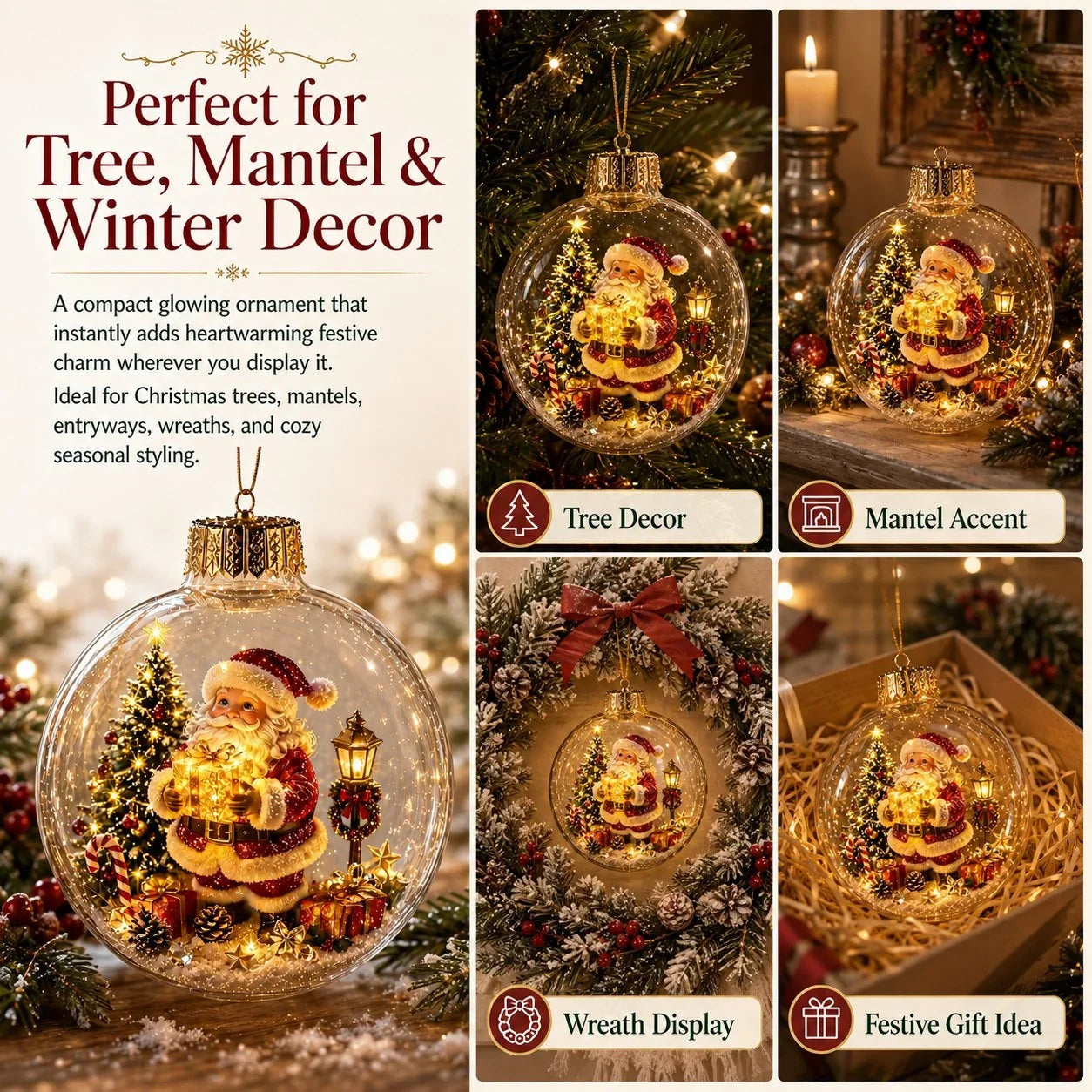 LuminaraCharm Ornament — Straalt Warmte en Vreugde uit