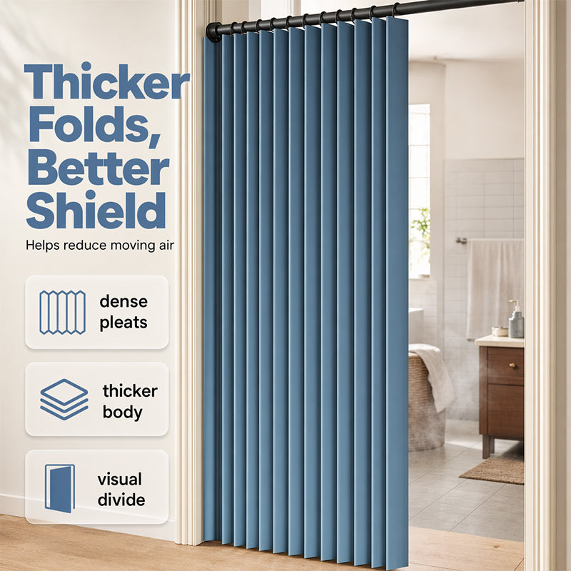 Magnetisch Opvouwbaar Gordijn — Directe Privacy, Puur Comfort
