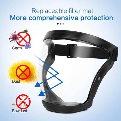 Face Shield™ Transparante volledige gezichtsbescherming