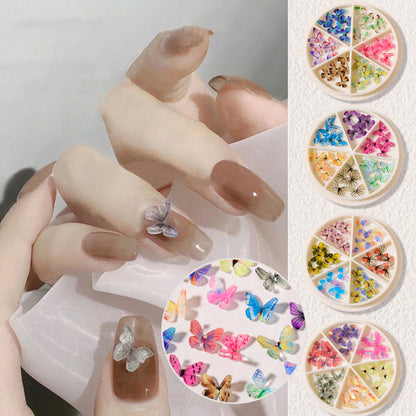 Driedimensionale acryl mini vlinder（30 stuks）