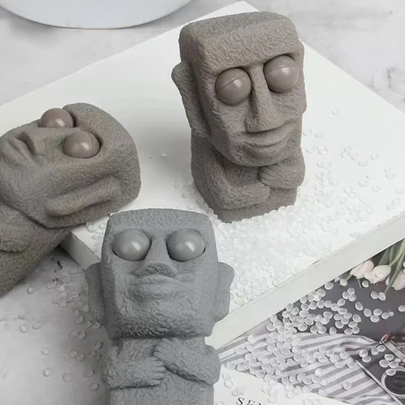 Paaseiland Moai Stress Relief Toy