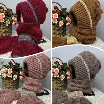 Mia – Dames Wintermuts met Sjaal en Winddichte Oorbescherming | Koop 1, Krijg 1 Gratis