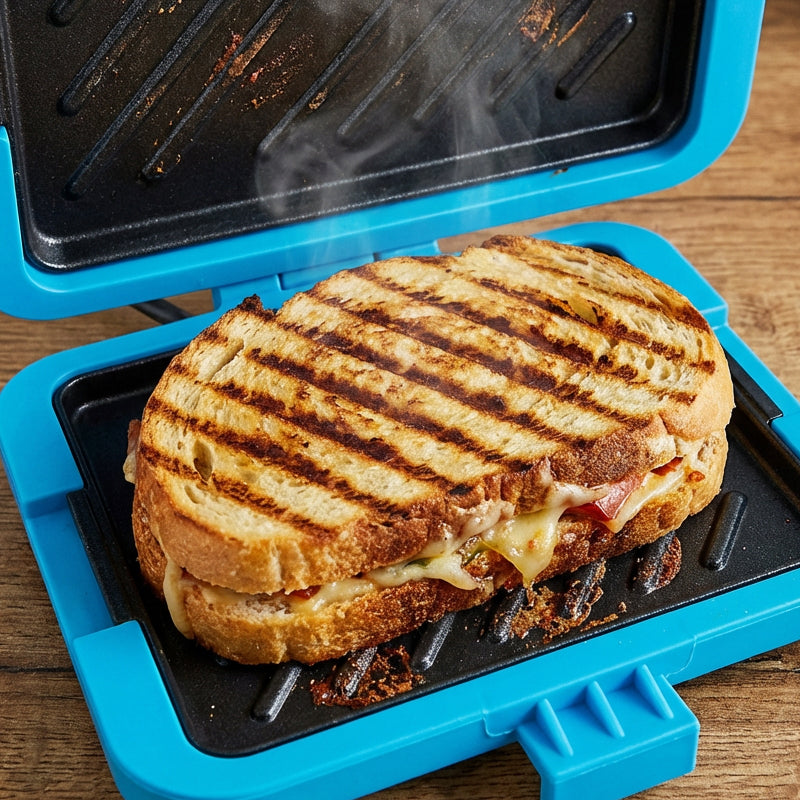 Sandwichpers Pro — Knapperige Perfectie Snel