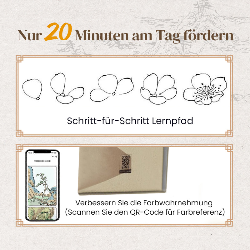 InkFlow™ – Traditioneel Chinees karakteralbum | 1+1 GRATIS