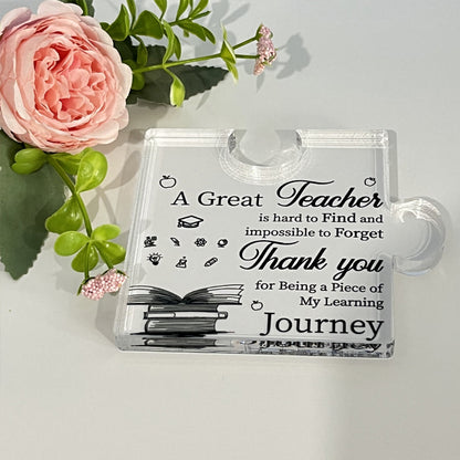 Acryl puzzelornament