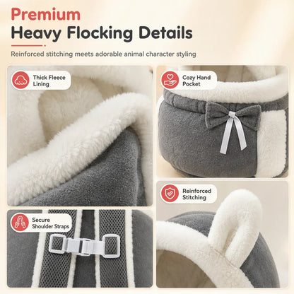 HugglePod Kattenmand — Pure Gezellige Comfort