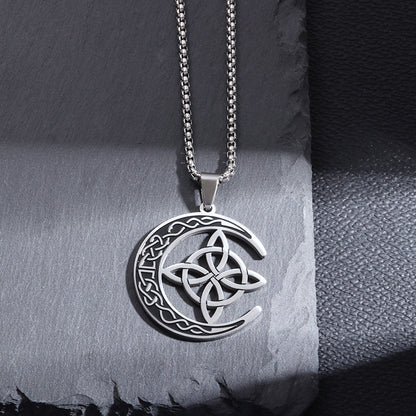 LunaForge – Symbolische Maan Ketting | 1+1 GRATIS