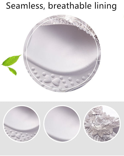 BloomBra™ beugelloze bh met rozenborduursel