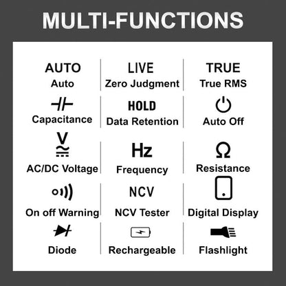 Digitale multimeter voor algemeen gebruik