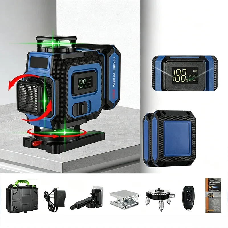 VeroBeam Groene Laser Waterpas — Perfecte Precisie, Elke Keer