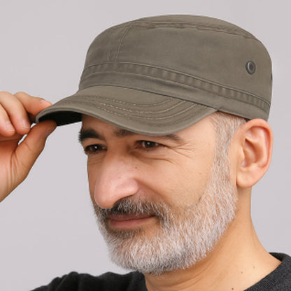 Hunter — Militaire Flat Cap | 1+1 GRATIS