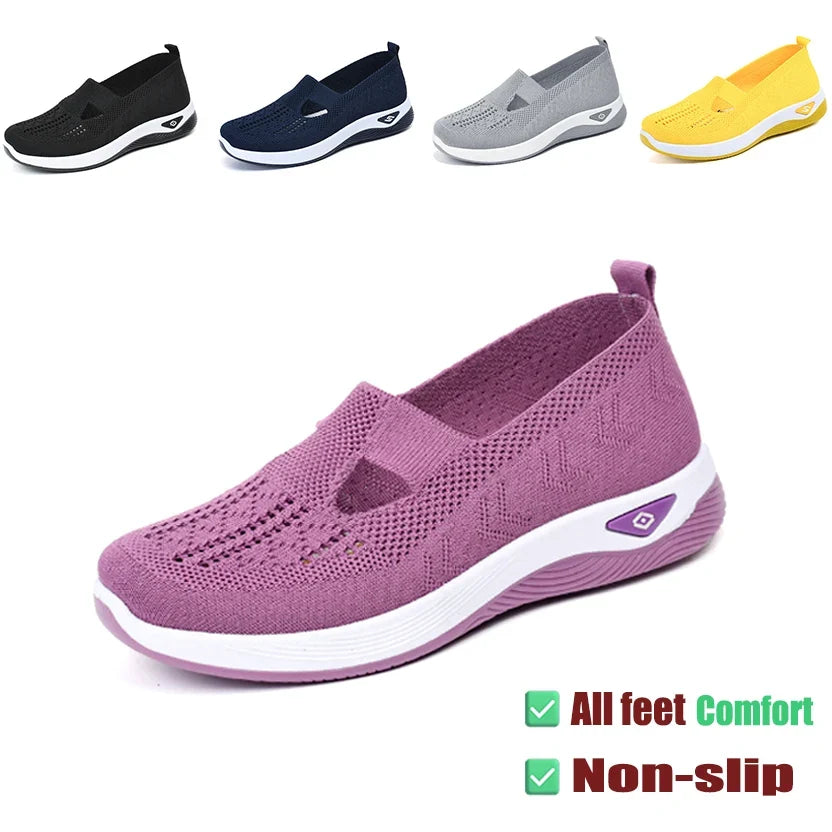 Clara – Dames Antislip Comfortschoenen met Padding