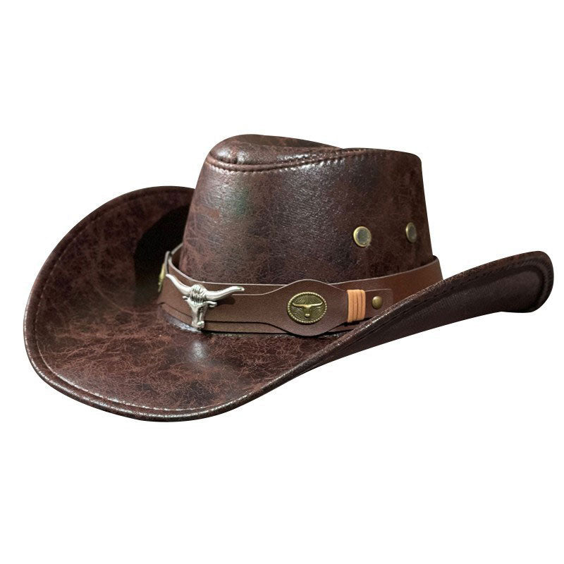 Rafe – Cowboyhoed met brede rand en verstelbare band