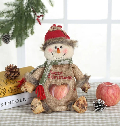 Cadeautas voor de feestdagen met eland — Ontsteek warmte, deel vreugde
