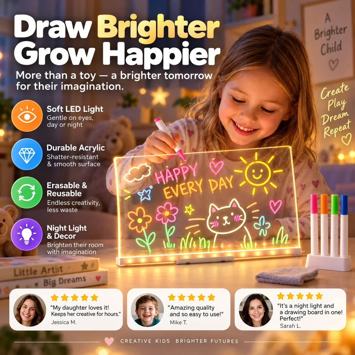 GlowCraft Canvas — Ontsteek grenzeloze creativiteit