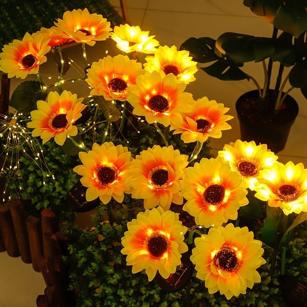 GardenRadiance — Zonnebloem Lampen | 50% KORTING