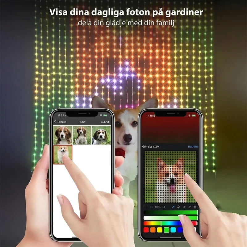 LightPulse Gordijnverlichting — Betover Je Wereld