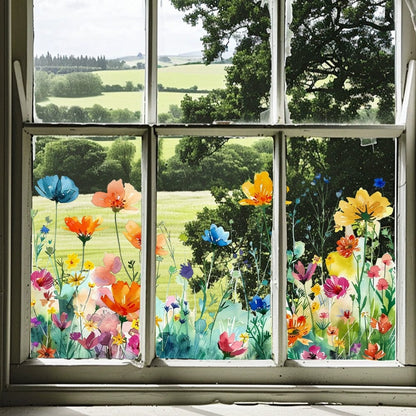 BloomView™ Kleurrijke raamsticker | 1+1 GRATIS