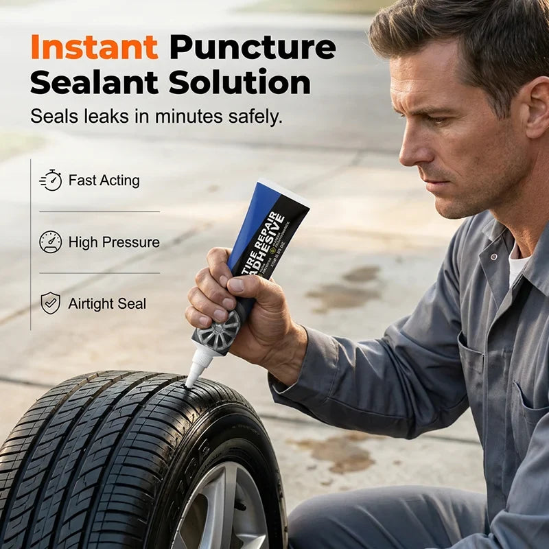 RoadGuard Pro Bandenreparatieset — Directe Hulp bij Pech