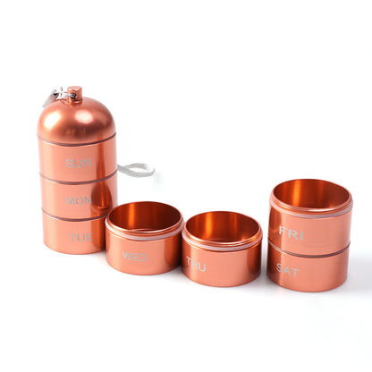 Aluminium Pillendoosje – Bescherm. Vereenvoudig. Vergeet Nooit.
