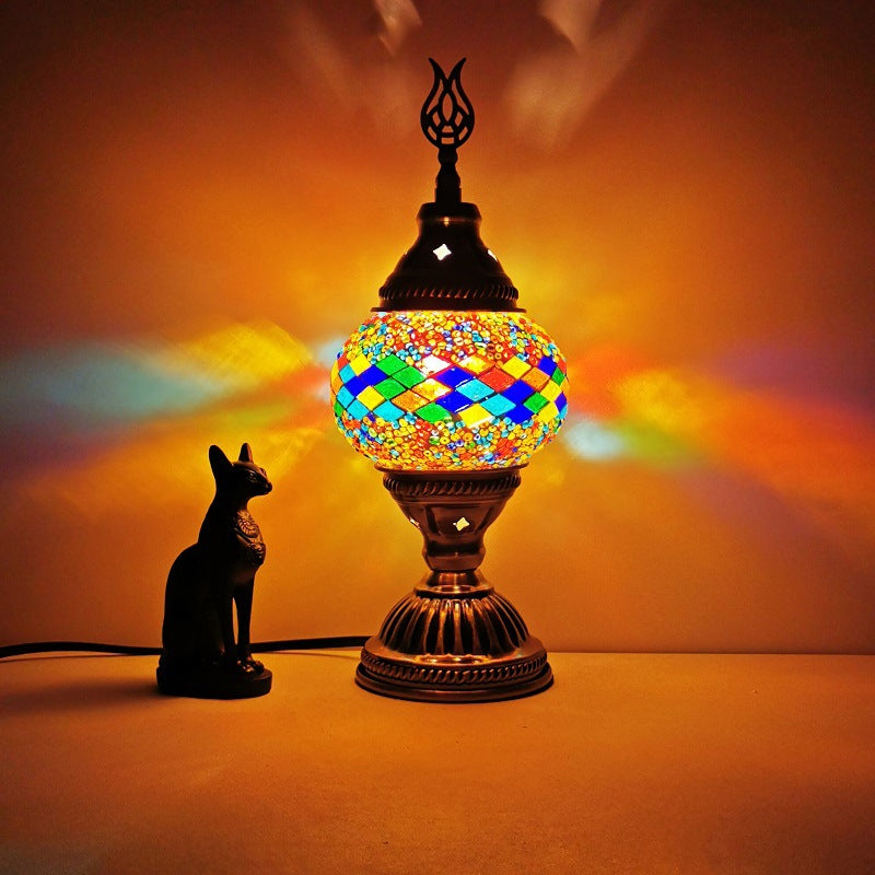 Mozaïeklamp — Betoverende Warme Sfeer