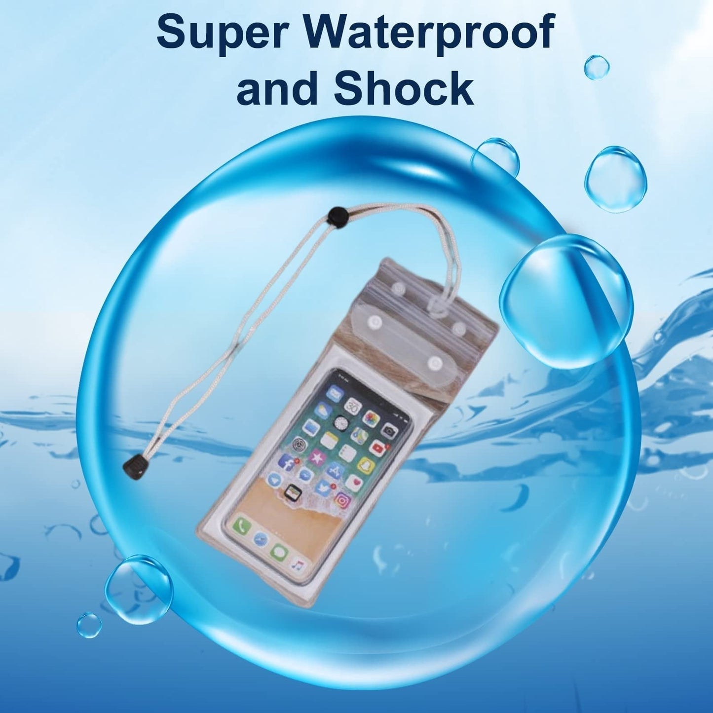 Waterdichte Telefoonbescherming — Blijf Droog, Blijf Verbonden