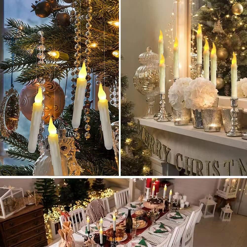 MagicGlow - Vlamloze LED Drijvende Kaarsen met afstandbediening  | 50% KORTING