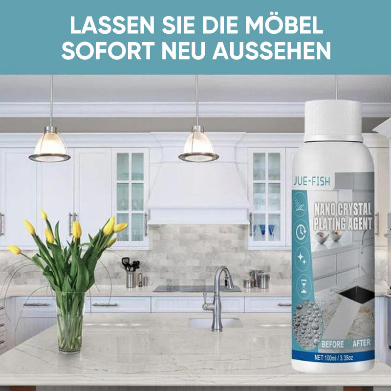 StoneShield™ 100ml – Nanokristalcoating voor Langdurige Bescherming & Glans van Alle Steensoorten | 1+1 GRATIS