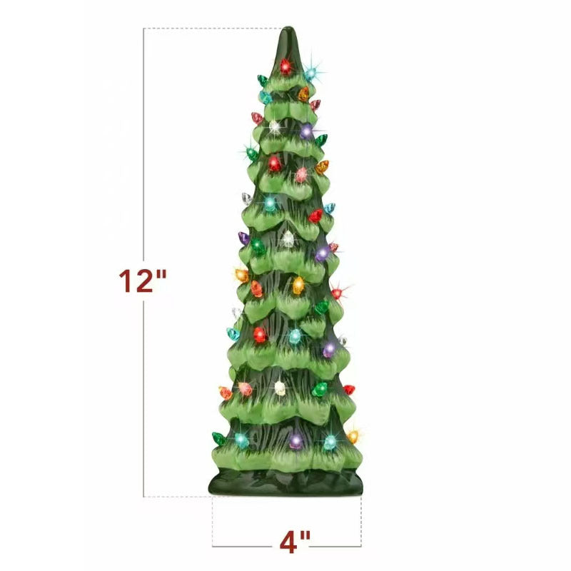 LumiGlow – Handbeschilderde LED-Kerstboom | 50% KORTING